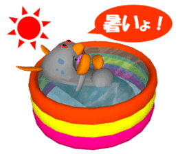 Everyday conversation of Pokotchuu. sticker #4978263