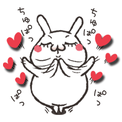 False eyelashes rabbit1