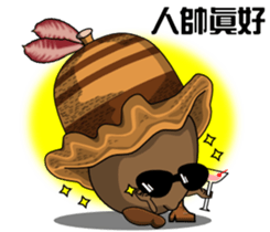 The acorn family sticker #4978814