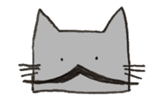 Hige-nyafu sticker #4979998