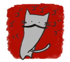 Hige-nyafu sticker #4980000