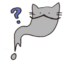 Hige-nyafu sticker #4980004