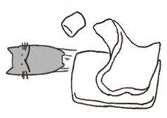 Hige-nyafu sticker #4980014