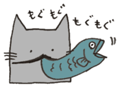 Hige-nyafu sticker #4980026