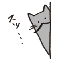 Hige-nyafu sticker #4980030