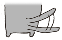 Hige-nyafu sticker #4980031