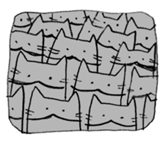 Hige-nyafu sticker #4980037