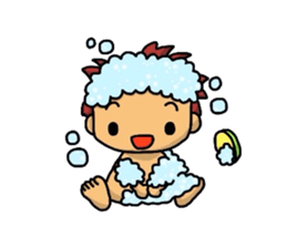 Heartwarming baby sticker #4981569