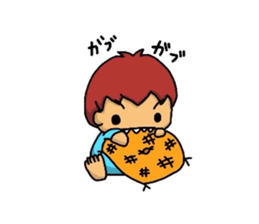 Heartwarming baby sticker #4981570