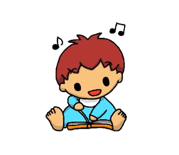 Heartwarming baby sticker #4981576