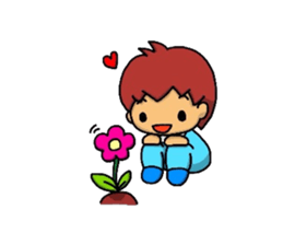 Heartwarming baby sticker #4981584