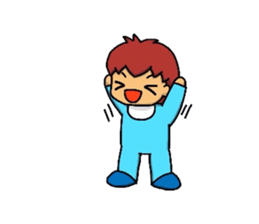 Heartwarming baby sticker #4981594