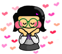 Miss Tamura of the clerk. sticker #4983051