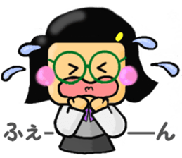 Miss Tamura of the clerk. sticker #4983073