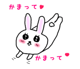 rabbit the uchako. sticker #4983838