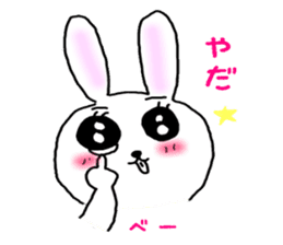 rabbit the uchako. sticker #4983841