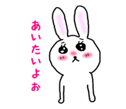 rabbit the uchako. sticker #4983842