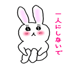 rabbit the uchako. sticker #4983844