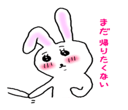 rabbit the uchako. sticker #4983848