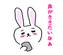 rabbit the uchako. sticker #4983851