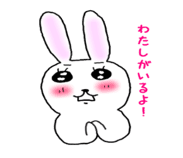 rabbit the uchako. sticker #4983862