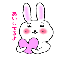 rabbit the uchako. sticker #4983865