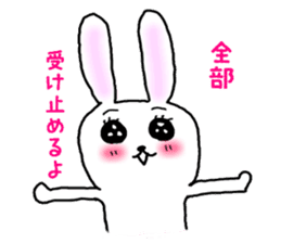 rabbit the uchako. sticker #4983870