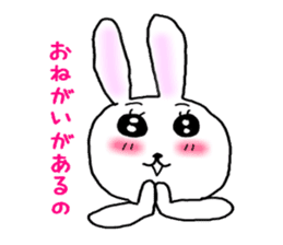 rabbit the uchako. sticker #4983871