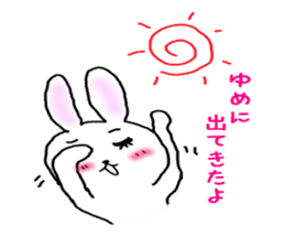 rabbit the uchako. sticker #4983872