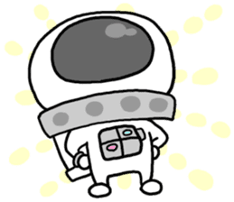 YURU Astronaut sticker #4984248