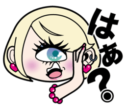 Cute monster's sticker sticker #4984366