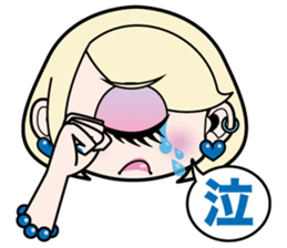 Cute monster's sticker sticker #4984368