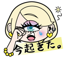 Cute monster's sticker sticker #4984369