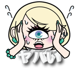 Cute monster's sticker sticker #4984371