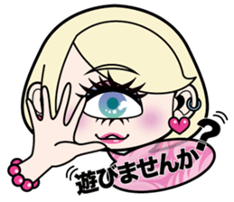 Cute monster's sticker sticker #4984376