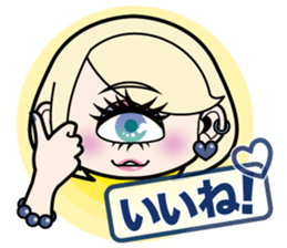 Cute monster's sticker sticker #4984381