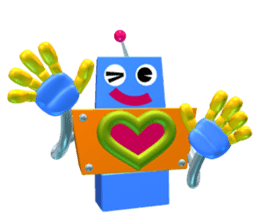 box robot Robotchi sticker #4984718