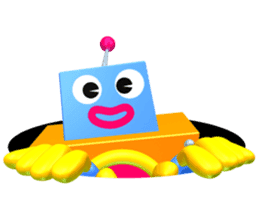 box robot Robotchi sticker #4984735
