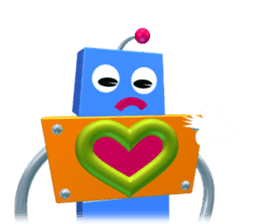 box robot Robotchi sticker #4984736
