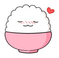 Daily life of rice sticker #4985085