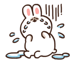 Funny rabbity sticker #4985161