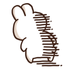Funny rabbity sticker #4985166