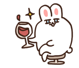 Funny rabbity sticker #4985167