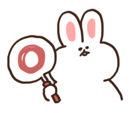 Funny rabbity sticker #4985179