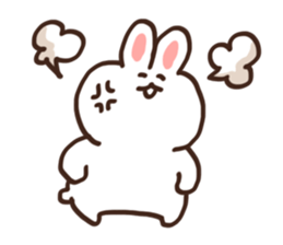 Funny rabbity sticker #4985182