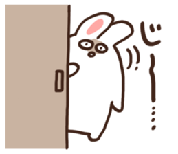 Funny rabbity sticker #4985187
