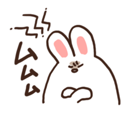 Funny rabbity sticker #4985188