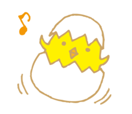 Is it yellow? sticker #4985216