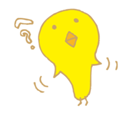 Is it yellow? sticker #4985217