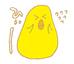 Is it yellow? sticker #4985221